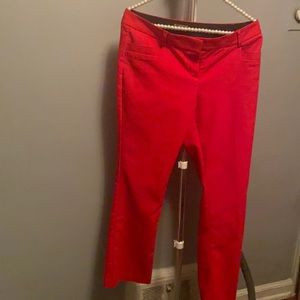 Express Columnist barely boot pants in a 6 short